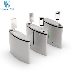 China HCW Pedestrian Swing  Turnstile  Barrier Gate For Gym  With Face Recognition on sale