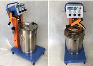 China 0-100KV Manual Powder Coating Equipment For Steel And Wood Furniture factory