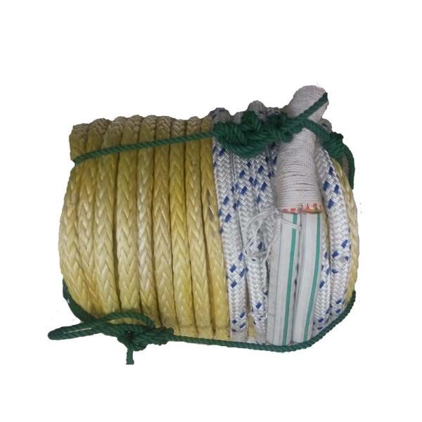 Tanker Oil Ship Amsteel Winch LineTwelve Strand 60mm Bright Colour Special