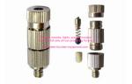Brass High Pressure Cooling Nozzle Pond Fog Machine For Cold Fog System 0.30mm