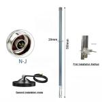 Outdoor Fiberglass Base Antenna 8dBi 915MHz 450-470/2300-2400MHz for Lora Bobcat