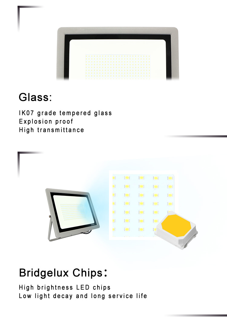 KCD Stadium Smart Large Portable Ip65 Led Flood Light 50w