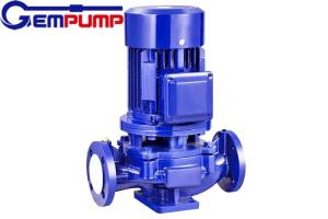 China ISG Series 10-140m Head Vertical Inline Pump Vertical End Suction Pump ISO9001 factory