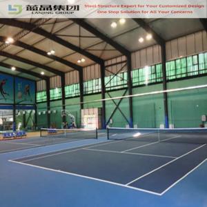 China Prefab Large Space Commercial Sport Hall Warehouse Steel Structure Building Workshop Plant Storage Warehouse Sandwich Panel factory