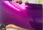 Antibacterial Translucent Candy Powder Coat , Metal Surface Candy Pink Powder