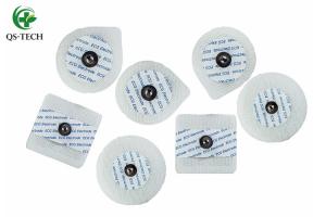 China Roundsnap disposable ecg electrode padsecg chest electrodeecg alligator clips factory