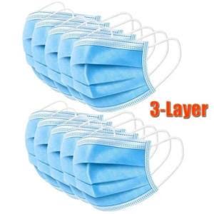 China Breathable 3 Ply Non Woven Face Mask factory