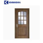 KDSBuilding Powder Coating Frame Covers Profile Solid Wood Double Front Entry
