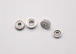 ABEC-1 F604ZZ Open ZZ Flanged Ball Bearing Radial Load Direction ISO9001