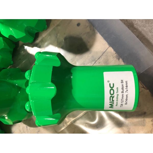 Quarrying Spherical Button Drill Bit T38 Tungsten Carbide Material