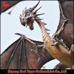 Theme Park Custom Fiberglass Products Sunproof Animal Life Size Statues