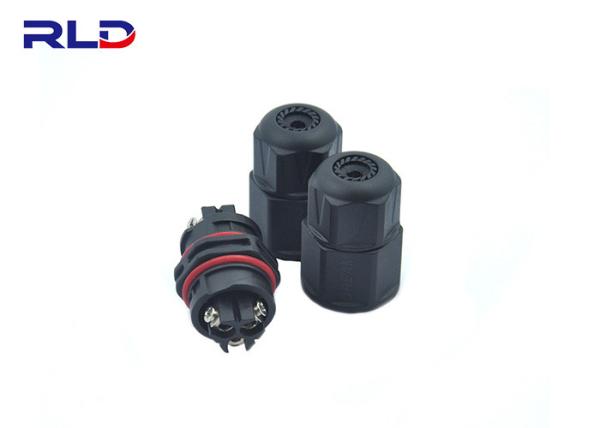 LED Light Power Cable Waterproof Led Connectors 2 3 4 Pin Screw Type Dustproof