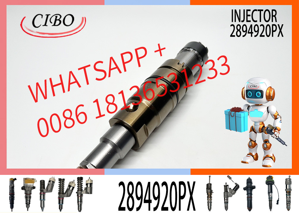 Wholesale Fast Shipping Fuel Injector 2894920PX 5579415 5579415PX 2872405 2894920 with Each Piece Tube for Suit More Series