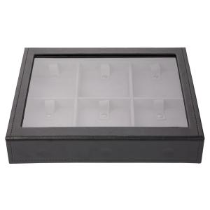 China Luxury Jewelry Display Box Many Inserts With Mirror Custom Logo Easy To Use factory