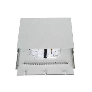 China 1U 19&quot; Rack Mount 12/24/48 Port SC Sliding Fiber Optical Patch Panel factory