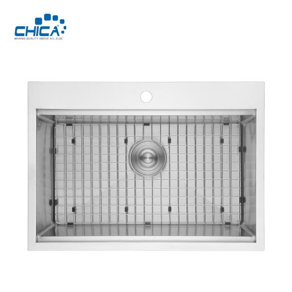 Can Be Customize SUS201 304 Stainless Steel Kitchen Sinks Handmade House Kitchen