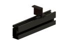 Black Photovoltaic Tile Roof Solar Mounting System Aluminum Panel Hook