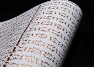 China Flexible PCB Board For LED 5050 RGBWW 30LED 24V White Film FPC Board factory