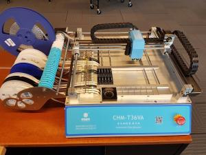 China Economic CHMT36VA SMT Pick And Place Machine Top &amp; Bottom Camera PC Control factory