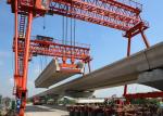 Customized U Type Balanced Launching Gantry Crane Rated Lifting Moment 50KN