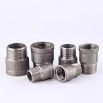 Stainless Steel 201/304 Socket Male and Female Thread Pipe Fitting with Straight