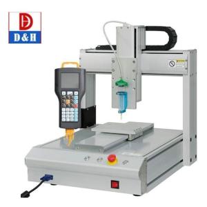 China Three-Axis Glue Dispenser Automatic Desktop Liquid Syringe Glue Applicator for LED Bulb factory
