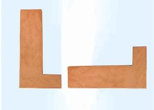 China 42% Al2O3 Red Heteromophic High Temp Fire Brick For Industrial Roasting Furnace factory