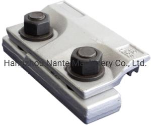 China Railway Track Clips Heavy Duty Steel Crane Rail Clamp Model Rail factory