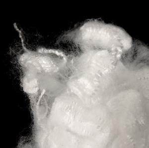 China Raw White Color Polypropylene Fiber , 3D×51mm Polypropylene Staple Fibre factory