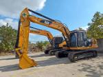 Used CAT 20-Ton 1.2M Caterpillar CAT320D2 Excavator Machine yellow low hours for