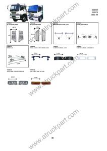 China ISUZU EXR360 EXR370 Truck Spare Parts accesories body parts factory