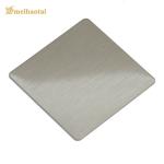 EN JIS No.4 Hairline Vibration SS Steel Sheet 4*8ft 1219mm Width