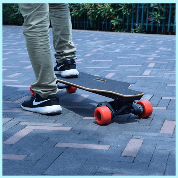 Smart 4 Wheel Skateboard Four Wheels Electric Self Balancing Scooter Easy To