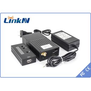 1.5km Police Mini Spy Video Transmitter COFDM Low Delay H.264 High Security