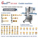 3KW Multifunctional Automated Cookie Machine For Jenny biscuit making