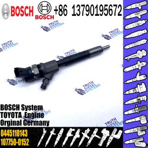 China 0445110143 Fuel Injector Parts TOYOTA Engine Diesel Fuel Injector factory