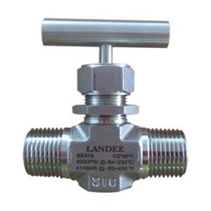 China Stainless Steel Instrumentation Needle Valve, M-NPT End factory