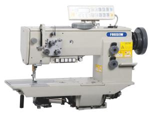 China Single Needle Compound Feed Heavy Duty Sewing Machine with Automatic Thread Trimmer factory