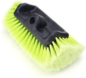 China Heavy Duty 12'' Car Wash Brush Head With Medium Soft Bristle Tri Level Dip factory