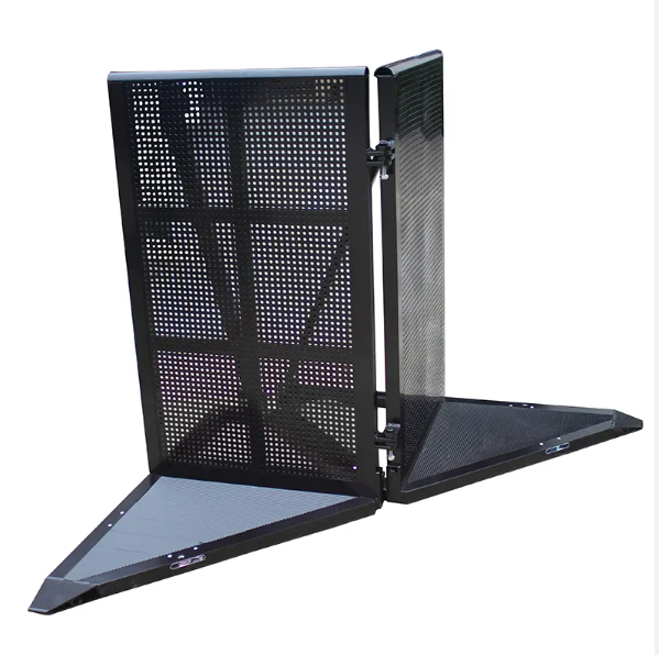 Lightweight Aluminum Crowd Control Barricades , Aluminum Concert Crowd Barriers