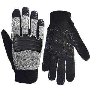 China Silicone Dots ASTM F2878-10 Cut Resistant Work Gloves Cala-Tec Back factory