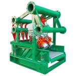 4" Desilter Cones 240m3/h Mud Cleaning Equipment with Bottom Shale Shaker