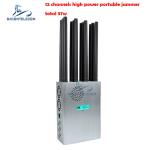 High Power 37w Mobile Phone Signal Jammer 12 Antennas 2G 3G 4G 5G Portable