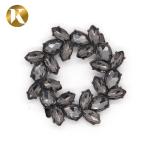 Wenzhou Kml Flower shape crystal fashion decoration metal shoe buckle accessorie