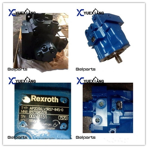 High Pressure AP2D36 Excavator Hydraulic Pump String Double Gear Pump
