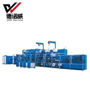 China Newest technology China Supplier full servo used adult diaper machine factory