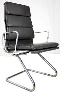 China Manager Executive Leather Office Chair For Meeting Tables / Workstations factory