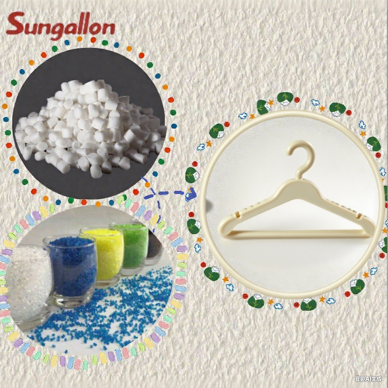 Factory Technical Support TPE Hanger Coating Particles Easy Processing and