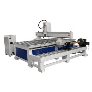China Removable 4 Axis 1325 Woodworking CNC Engraving Machine with Dia 300 Rotary Axis Holder factory