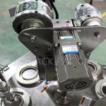 High Precision Rotary Cup Filling Sealing Machine 20-100ml Capacity 220V Power